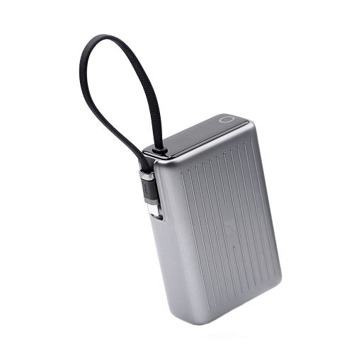 NCC T198BLP 20000mAh 65W Fast Charging Power Bank with Built-in Cable